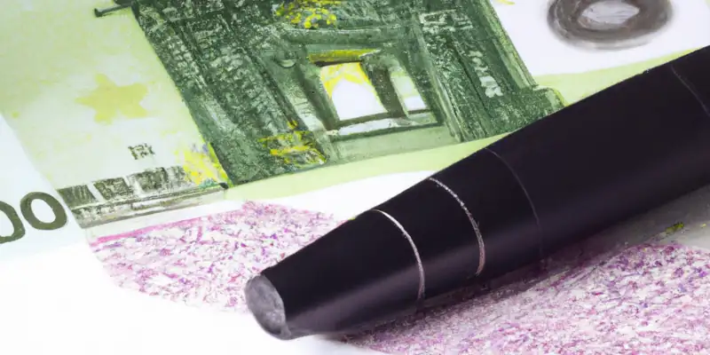 How do banknote detector pens work?